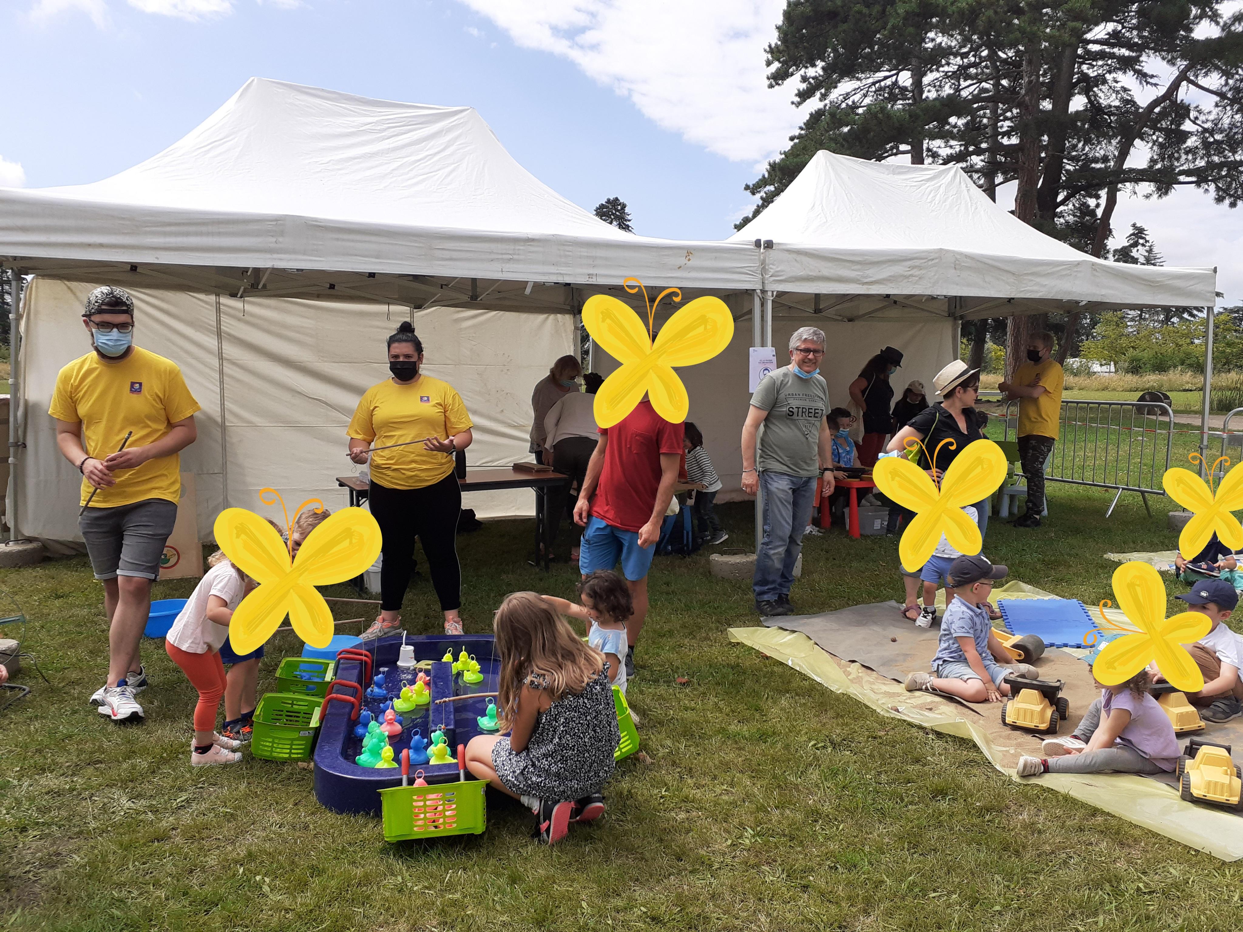 Animation à la fête du RAMI